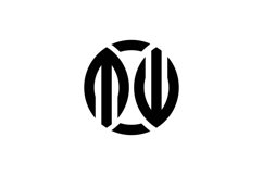 MW logo design Product Image 1