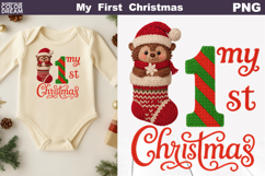 My First Christmas Knitted | My 1st Christmas Hedgehog Product Image 1