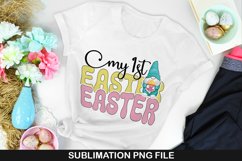My 1St Easter- Easter Sublimation PNG Product Image 1