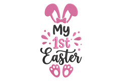 My 1st Easter Embroidery Design Product Image 3