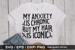 Hairdresser SVG Design -Silently judging your hair Product Image 3