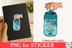 My Brain Won't Shut Up Soda Png Product Image 2