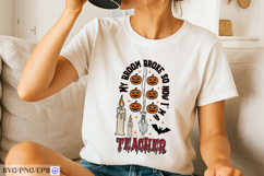My broom broke so now I' m a teacher svg design Product Image 2