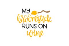 My Broomstick Runs On Wine Product Image 1