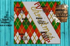 Argyle My Christmas Cup SS16 30oz Rhinestone Pattern Product Image 1