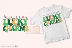 Retro Lucky SVG, St Patrick's Teacher PNG SVG T-shirt Design Product Image 2