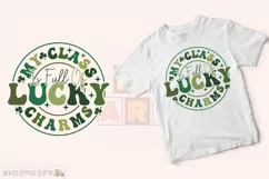 Retro Lucky SVG, St Patrick's Teacher PNG SVG T-shirt Design Product Image 2