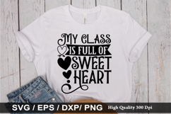 Valentine&#039;s Day SVG Design - My Heart Belongs to Daddy Product Image 4