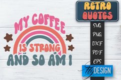 Retro Design | Retro Quotes | Quotes 80&#039;s SVG | SVG File v.2 Product Image 1