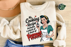 My Cooking Recipe includes a Pinch of a dash Sublimation PNG Product Image 3
