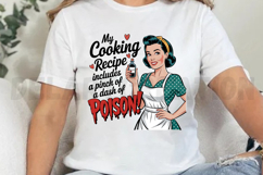 My Cooking Recipe includes a Pinch of a dash Sublimation PNG Product Image 2