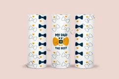 my dad is the best skinny tumbler sublimation design for 20oz and 30oz skinny tumbler sublimation wrap