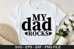 Father&#039;s Day SVG Design - My favorite people call me papa Product Image 4