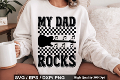 Father's Day SVG Design - I Love My Papa Product Image 3
