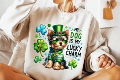 St Patrick&#039;s Day Dog PNG, My Dog Is My Lucky Charm PNG, Dog Product Image 2
