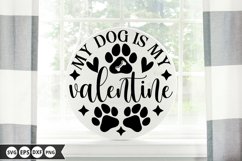 Dog Round Sign SVG Bundle - Dog Door Sign Product Image 9