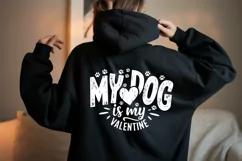 My Dog is My Valentine SVG | Dog Lover Cut File Product Image 4