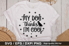 Christmas Dog SVG Design | Funny Pet Quotes Design Product Image 5