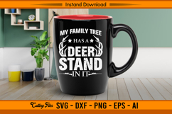 My Family Tree Deer Stand SVG Funny Hunting Design Product Image 3