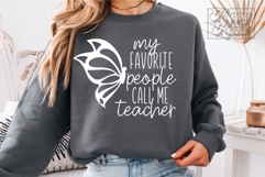 My Favorite Teacher Call Me Teacher SVG PNG Product Image 1