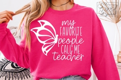 My Favorite Teacher Call Me Teacher SVG PNG Product Image 2