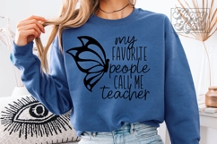 My Favorite Teacher Call Me Teacher SVG PNG Product Image 3