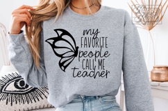 My Favorite Teacher Call Me Teacher SVG PNG Product Image 5