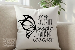 My Favorite Teacher Call Me Teacher SVG PNG Product Image 6