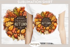 My Favorite Color Is Autumn v4 T-shirt Sublimation Product Image 1