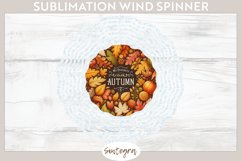 My Favorite Color Is Autumn v4 Wind Spinner Sublimation Product Image 1