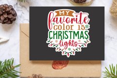 My Favorite Color Stickers SVG , Christmas SVG Design Product Image 2
