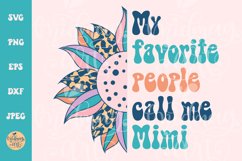 My Favorite People Call Me Mimi SVG PNG, Instant Digital Product Image 1
