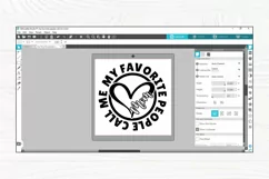 My Favorite People Call Me Mom SVG Cut File | Mommy Svg Png Product Image 5