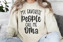 My Favorite People Call Me Oma SVG - Blessed Oma - Cool Oma Product Image 1