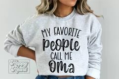 My Favorite People Call Me Oma SVG - Blessed Oma - Cool Oma Product Image 3