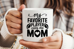 My Favorite Player Calls Me Mom SVG | American Football SVG Product Image 4