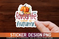 My favourite color Stickers PNG Product Image 1
