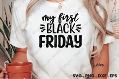 My First Black Friday SVG, Black Friday SVG, Shopping Svg Product Image 2