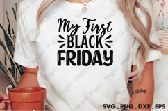 My First Black Friday SVG, Black Friday SVG, Shopping Svg Product Image 2
