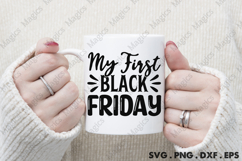 My First Black Friday SVG, Black Friday SVG, Shopping Svg Product Image 4