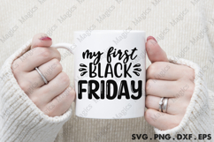 My First Black Friday SVG, Black Friday SVG, Shopping Svg Product Image 4