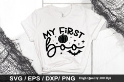 My first boo SVG - Halloween Design Product Image 1