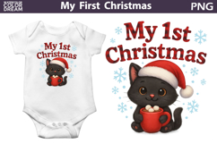 My First Christmas Sublimation Bundle | Cute Fox Clipart Product Image 18