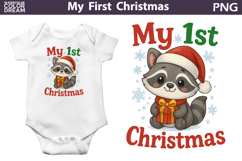 My First Christmas Sublimation Bundle | Cute Fox Clipart Product Image 22