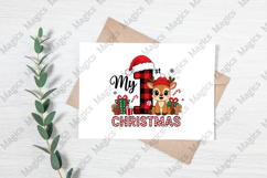 My First Christmas Reindeer PNG Product Image 3