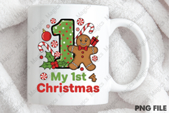 My First Christmas PNG Sublimation Product Image 4