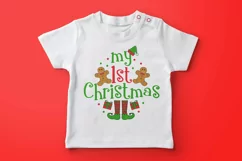 my first christmas t shirt sublimation PNG