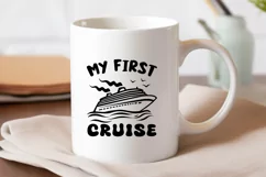 My First Cruise SVG - Family Vacation for Kids, Nautical Png Product Image 3