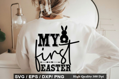My first easter - Easter SVG Design Product Image 1