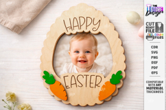My First Easter Photo Frame Laser Cut | Easter Picture Frame Product Image 1